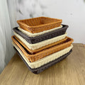 Women rectangular woven storage basket Kalsten